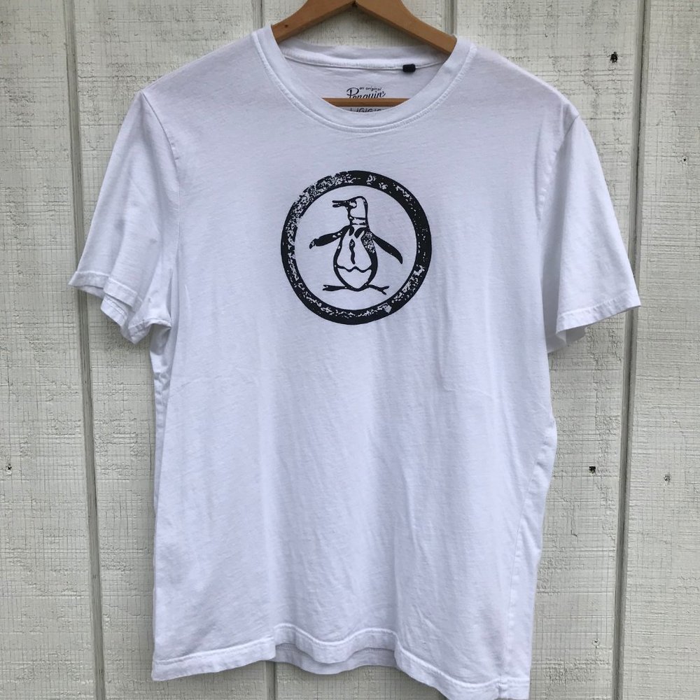 🌿 3/$25 Set of 2 ORIGINAL PENGUIN MENS T’s Sz L - Picture 2 of 6